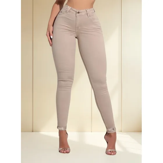 Calça Skinny Pitbull Original Casual Empina Bumbum Com Lycra