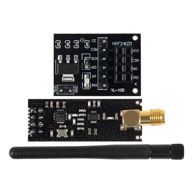Kit Adaptador + Antena Nrf24l01 Módulo Transceptor 2.54ghz