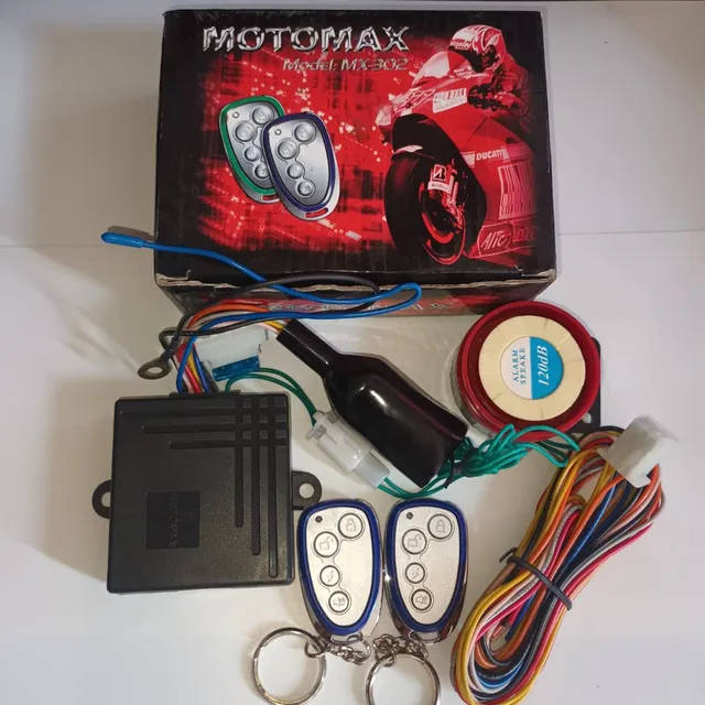 Alarma Para Moto  Motomax, Incluye Dos Controles Remoto