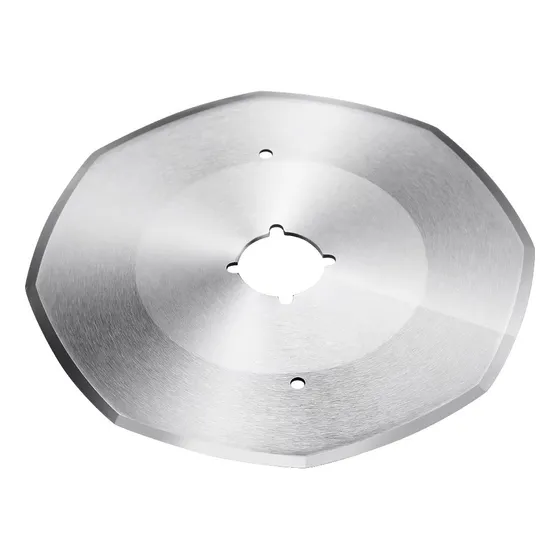 Disco Corte Aço Oitavado Máquina Cortar Tecido 5 Polegadas Cor Prateado