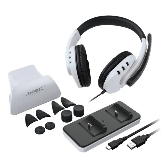 Kit 12 En 1 Game Set Ps5 Dobe Tps-0578b