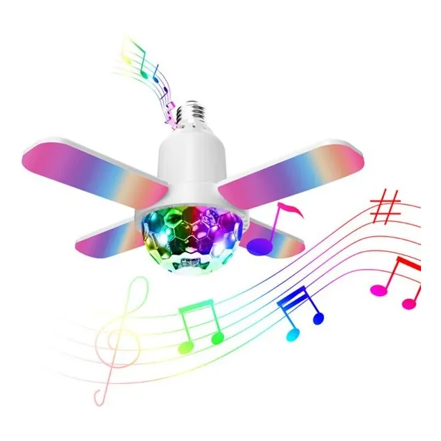 Lampara Ampolleta Led  Musical Bluetooth Inteligente Altavoz