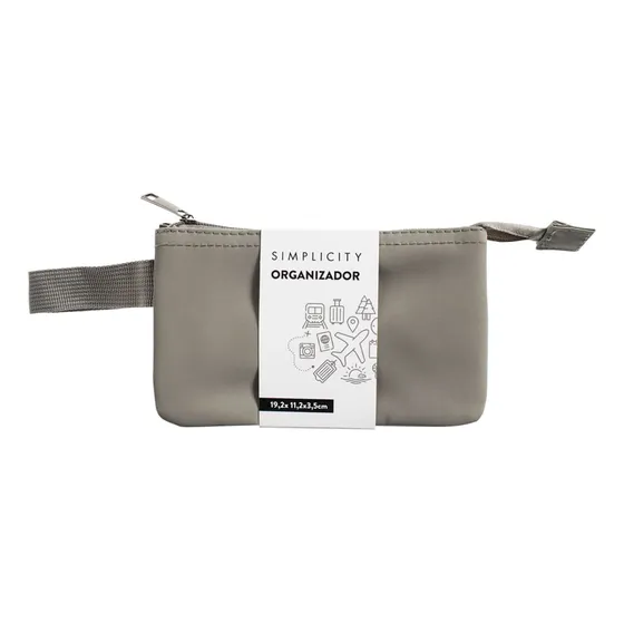 Organizador De Viaje Simplicity Gris