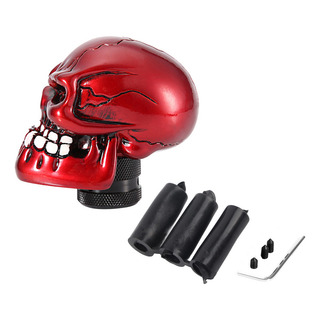 Palanca Roja Número 12 Con Forma De Calavera Con Cabeza De C Palanca Roja Número 12 Con Forma De Calavera Con Cabeza De C
