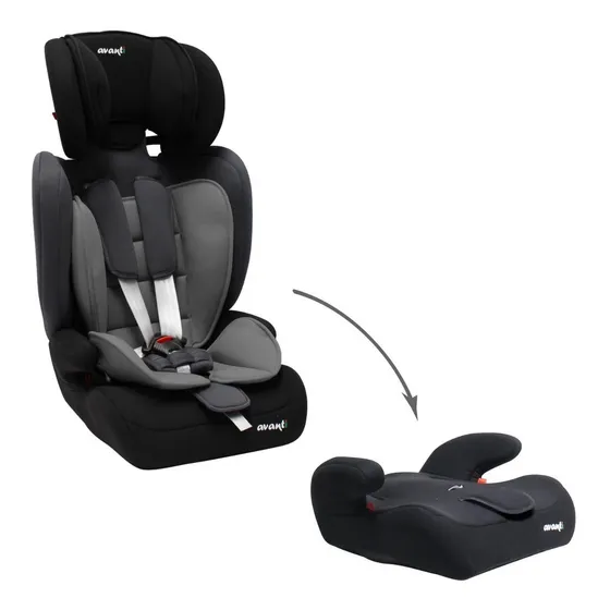 Butaca Y Booster, Silla Para El Auto Bebé Avanti 9 A 36 Kg Color Gris
