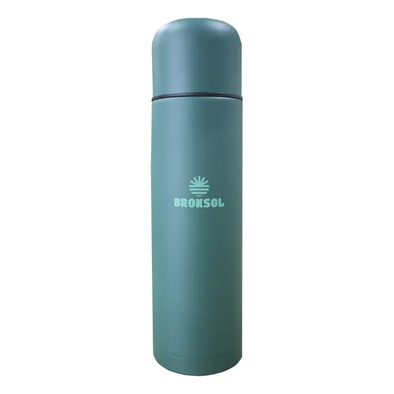 Termo Acero Inoxidable Broksol 750 Ml Tapon Cebador Matero