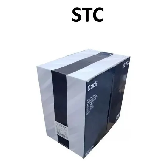 Cable Utp Cat6 100m Color Gris Modelo Stc-cat6-100g