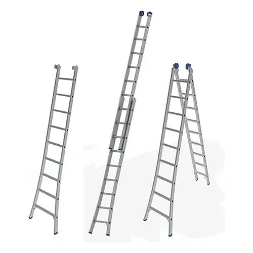 Escalera Extensible Aluminio Estabilidad Versatilidad 150kg