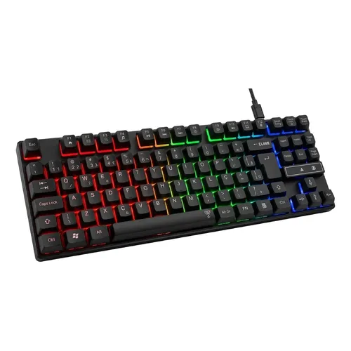 Teclado Gamer K-Mex Shuriken KMJ9 Semimecânico LED USB QWERTY