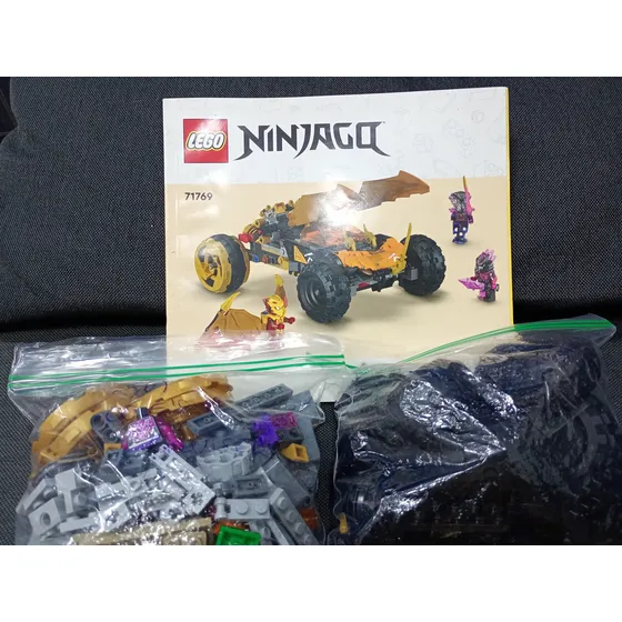 Lego 71769 Ninjago Cole's Dragon Cruiser Completo Como Nuevo