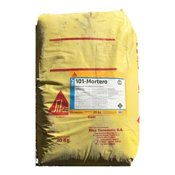Sika® 101 Mortero 20 Kg (color Gris).