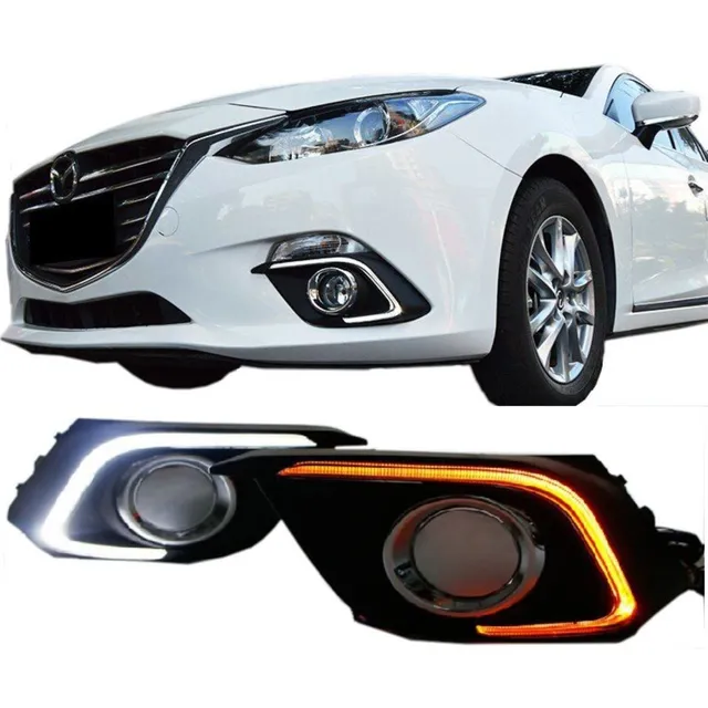 Biseles Led Drl Mazda 3 2014 - 2016 + Hyperled Cuartos