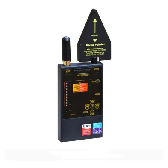 Detector De Cámaras Espías Y Micrófonos Ocultos  Wifi 3g 4g
