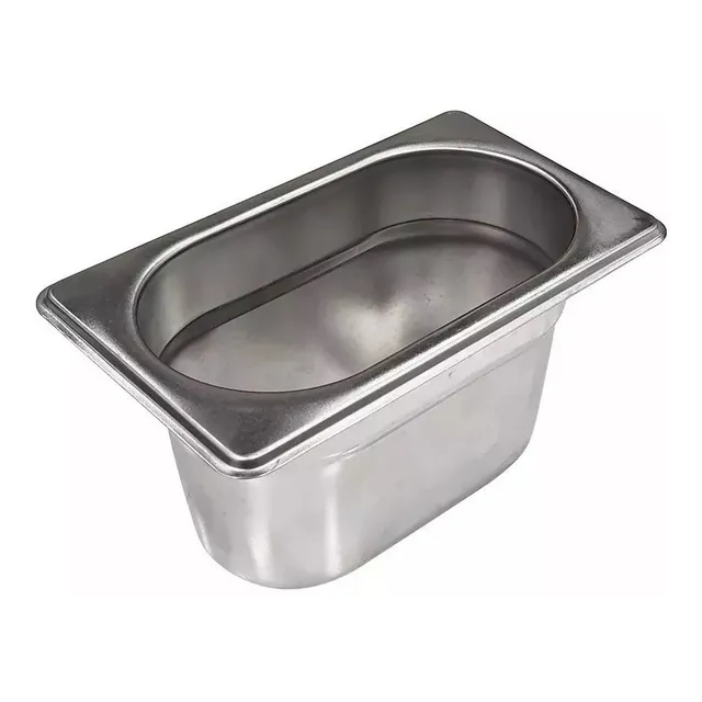 Fuenton Bandeja Gastronomica Gn 1/9 X 6,5 Cm Acero Inox 18/8