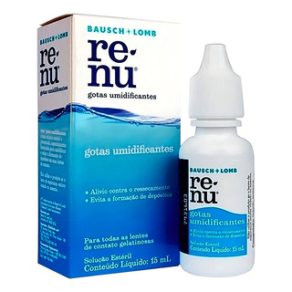 Gotas Humectantes Renu 15 Ml - Bausch & Lomb Gotas Humectantes Renu 15 Ml - Bausch & Lomb