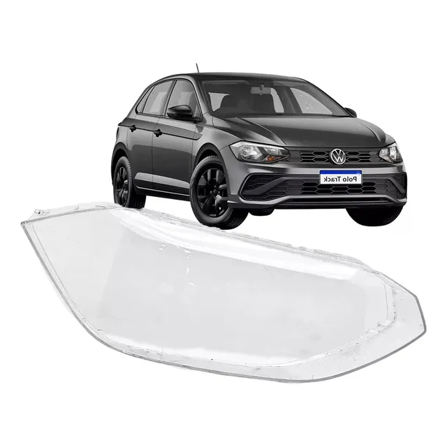 Lente Para Farol Polo Track 2023 2024 2025 Sem Led Novo