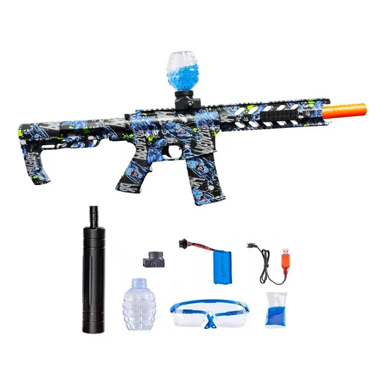 Ametralladora Juguete Tipo Fusil Bolitas Hidrogel Eléctrica