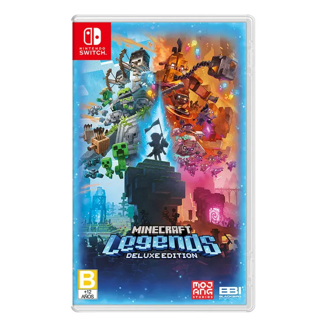 Video Juego Nintendo Switch Minecraft Legends Deluxe Edition