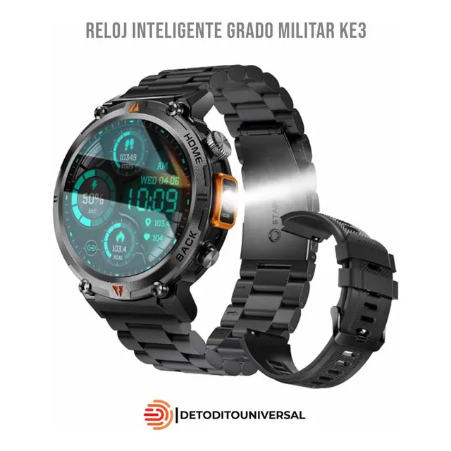 Reloj Inteligente Grado Militar Ke3 Eigiis Smart Whatch