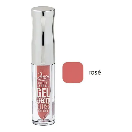 Arex Brillo Labial En Gel Efecto Gloss Masaromas Color Rosé