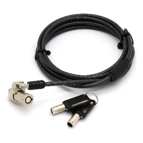 Candado Wedge Brobotix Para Laptop Llave Redonda Negro 1 /vc