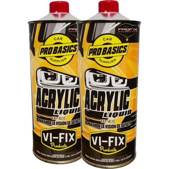 Acrylic Líquid Polimero Para Sistema Vaporizador De Faros