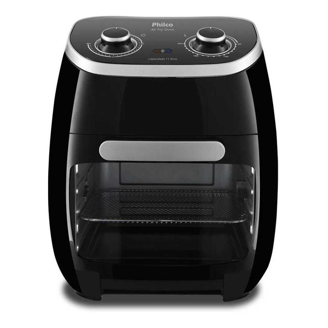 Fritadeira Air Fryer Oven Pfr2000p 2 Em 1 11l 1700w Philco 110v Fritadeira Air Fryer Oven Pfr2000p 2 Em 1 11l 1700w Philco 110v