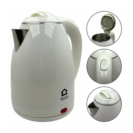 Chaleira Elétrica Jarra Bule Aço Inox Garrafa 1,8l Jarro