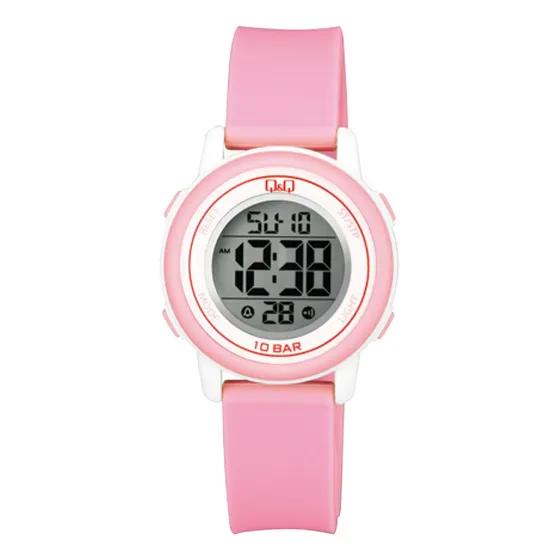 Reloj Niño Q&q By Citizen M208 Sumergible Relojesymas Color De La Correa 004 Rosado
