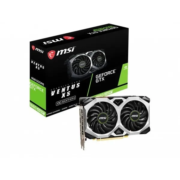 Nvidia Geforce Msi Gtx 1660 Super 6gb Ddr6 Ventus Xs Oc