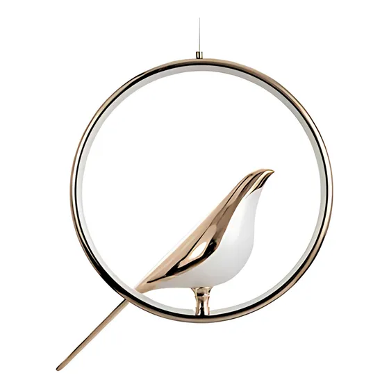 Luminária Pendente Bird Passaro Led Nordic Moderno Bivolt
