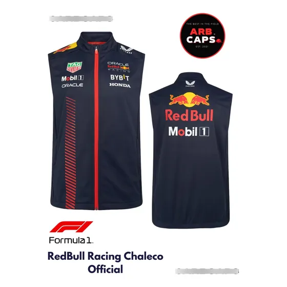 Chaleco Redbull Racing F1 Team Official
