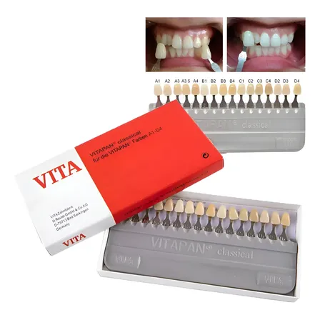 Escala Vita Vitapan Classical 16 Cores A1 Ad4 Dentes Resina