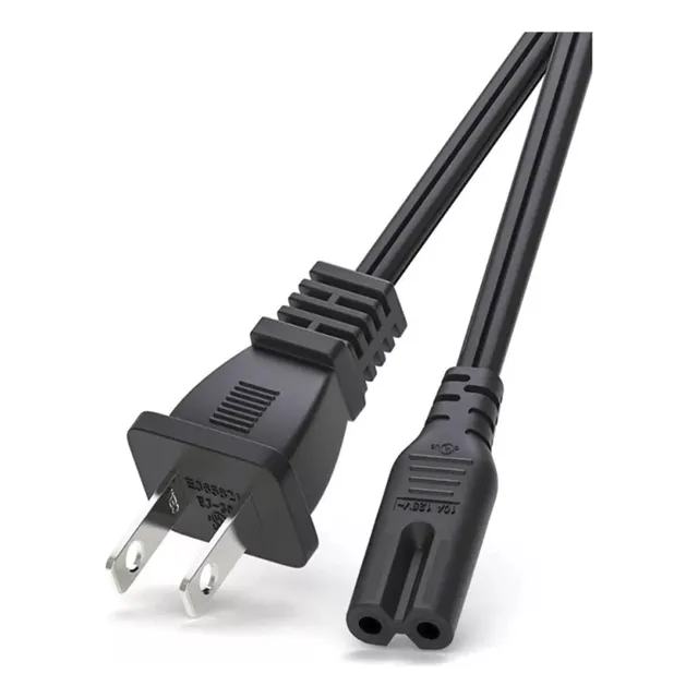 Cable Poder Tipo 8 De 3 Metros Buena Calidad Corriente