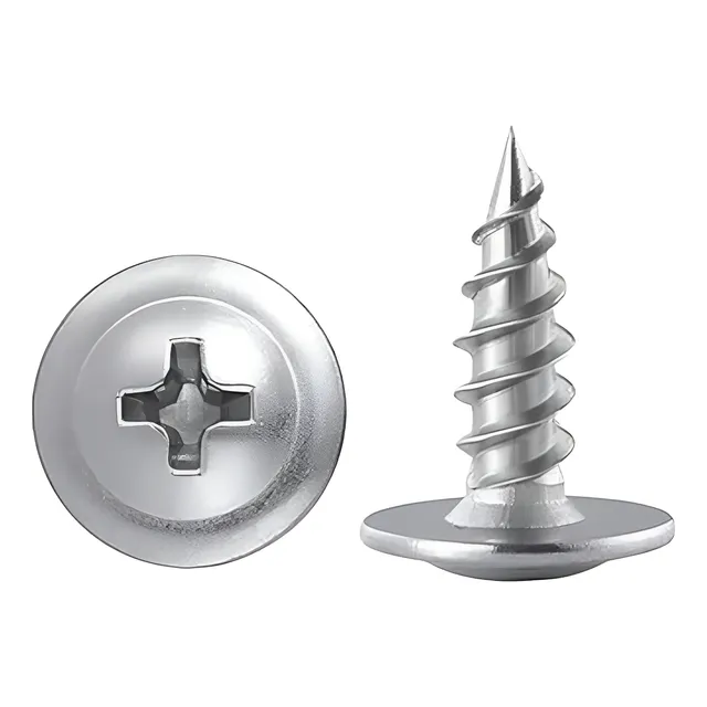 Tornillo Autoperforante T1 8x1/2 Punta Aguja X 1000 Unidades