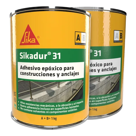 Sikadur 31  Adhesivo Tixotrópico A Base Resinas Multifunción