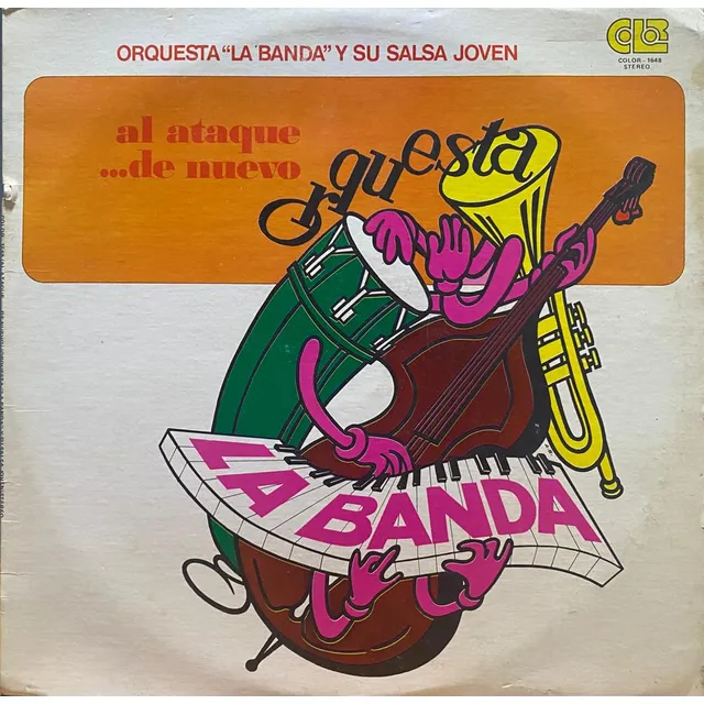 Disco Lp - La Banda Y Su Salsa Joven / Al Ataque De Nuevo