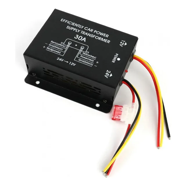 Convertidor Dc-dc De 24v A 12v, Reductor De Voltaje De Coche