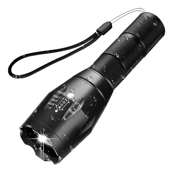 Lanterna Led X900 Tática Militar Zoom Militar Reccarregável 