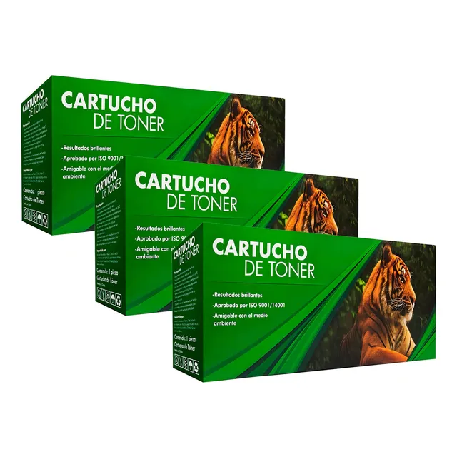 Kit 3 Toner Compatible Con Tn-450 Tn-420 Hl-2130/ 2132/ 2240 Tinta Negro