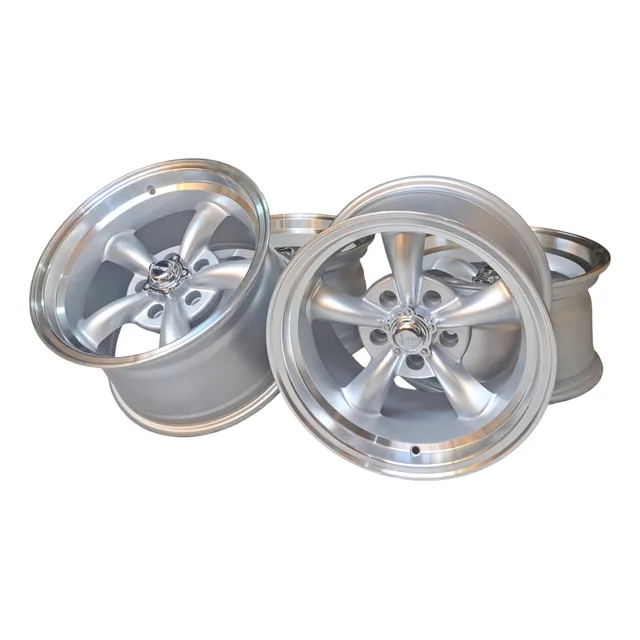 Rines 15  5/114 *américan Racing *4piezas *nuevos Progresivo Silver