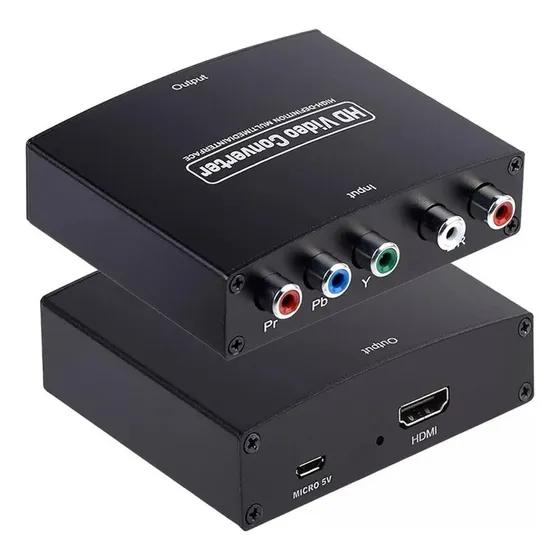 Conversor Lazhu Ypbpr Para Componente Hdmi Para Hdmi 2024