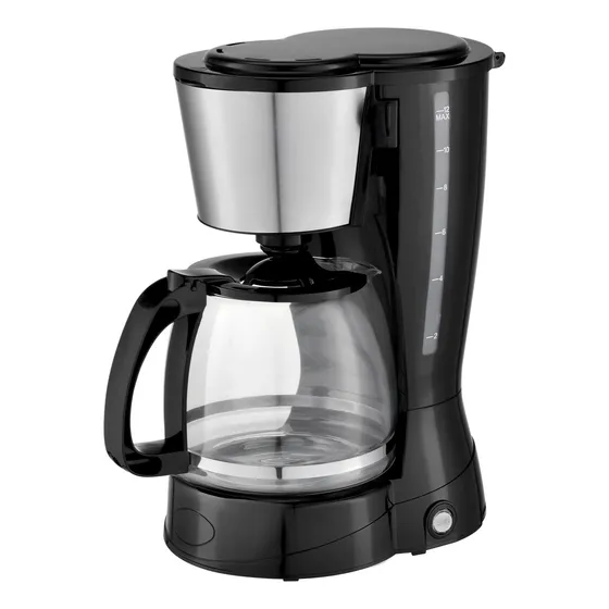 Cafetera Kassel Ks-cf12inox 12 Tazas Negra Color Negro
