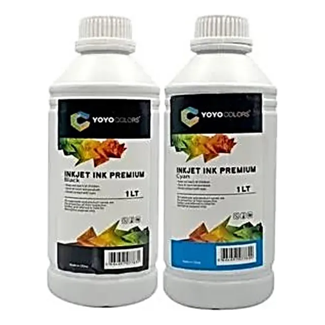 Pack 2 Litro Comp Tinta Uso L200 L210 L350 L800 L6171 Eps Cian Magenta Light