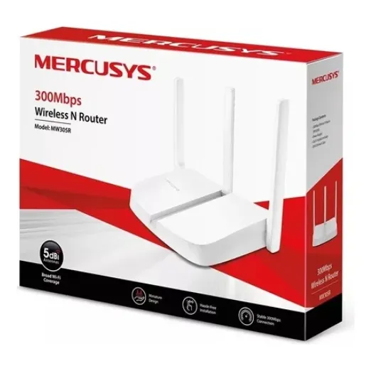 Router 300mbps 3 Antenas Mercusys Mw305r Gs