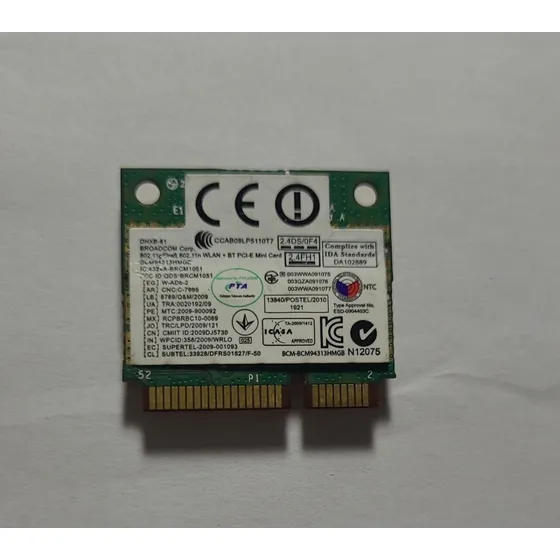 Placa Mini Pci Wifi Wireless Broadcom Dxb-81 Bcm94313hmgb