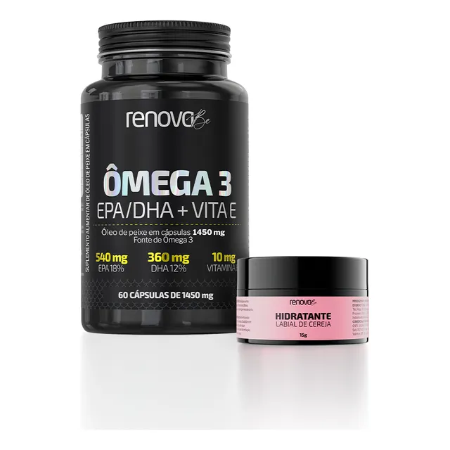 Suplemento Alimentar Ômega 3 Epa/dha MEG-3 Renova Be