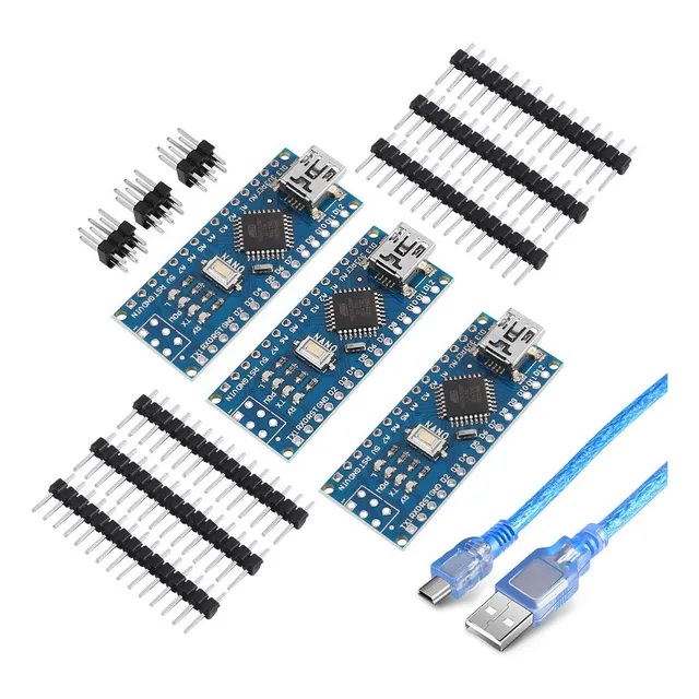 Aitrip For Arduino Nano V3.0, Mini Nano Board Atmega328p 5v 