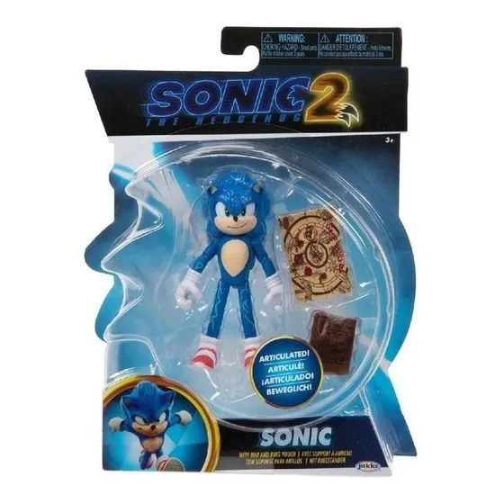 Figura Sonic The Hedgehog 10 Cm Nuevo Con Accesorios
