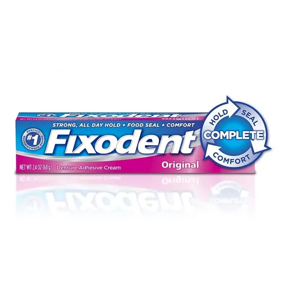 Fixodent Original Crema Adhesiva Pegamento 68g